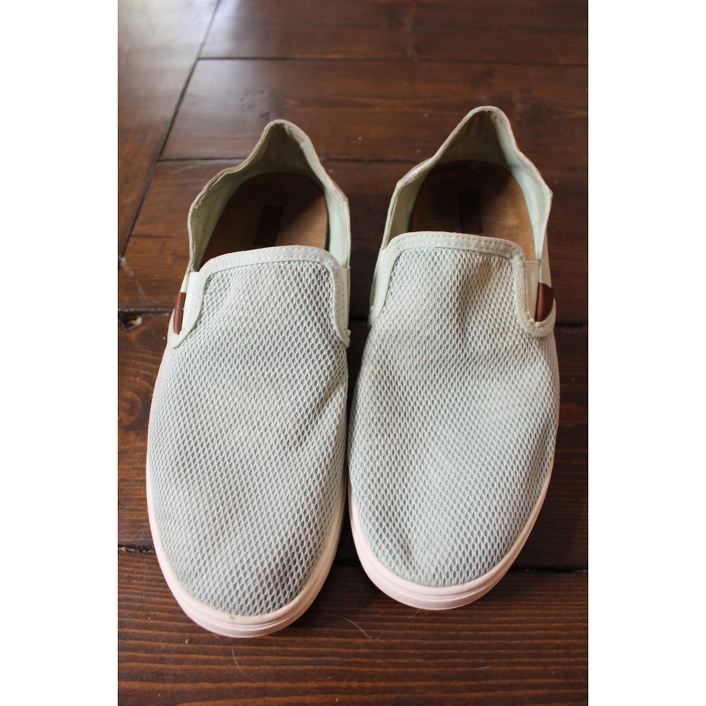 Olukai Pehuea Mint Sage Green Palm Size 9 Slip On Sneakers - Picture 7 of 8